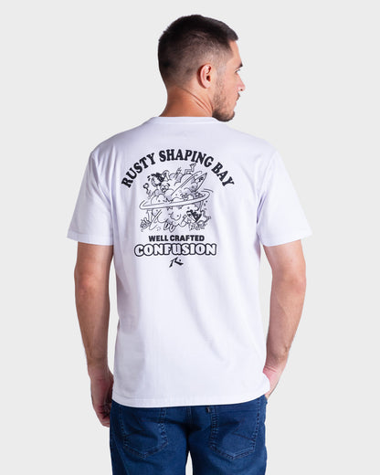 Camiseta Rusty No Shade Branco
