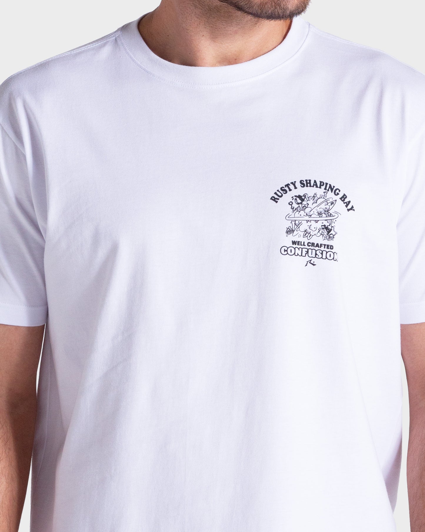 Camiseta Rusty No Shade Branco