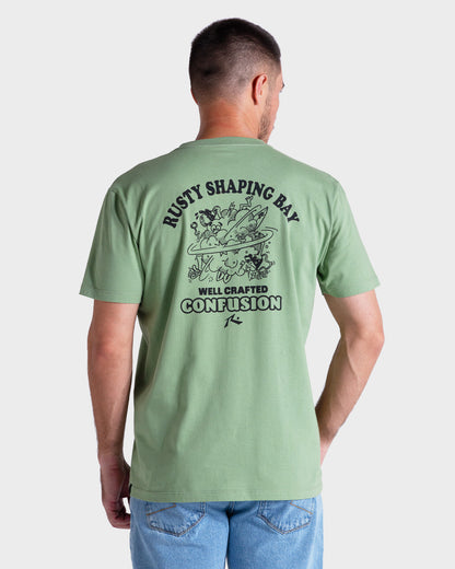 Camiseta Rusty No Shade Verde Menta