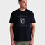 Camiseta Manga Curta Preta Rusty Atlantic