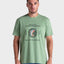 Camiseta Manga Curta Verde Rusty Atlantic