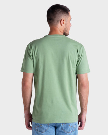 Camiseta Manga Curta Verde Rusty Atlantic