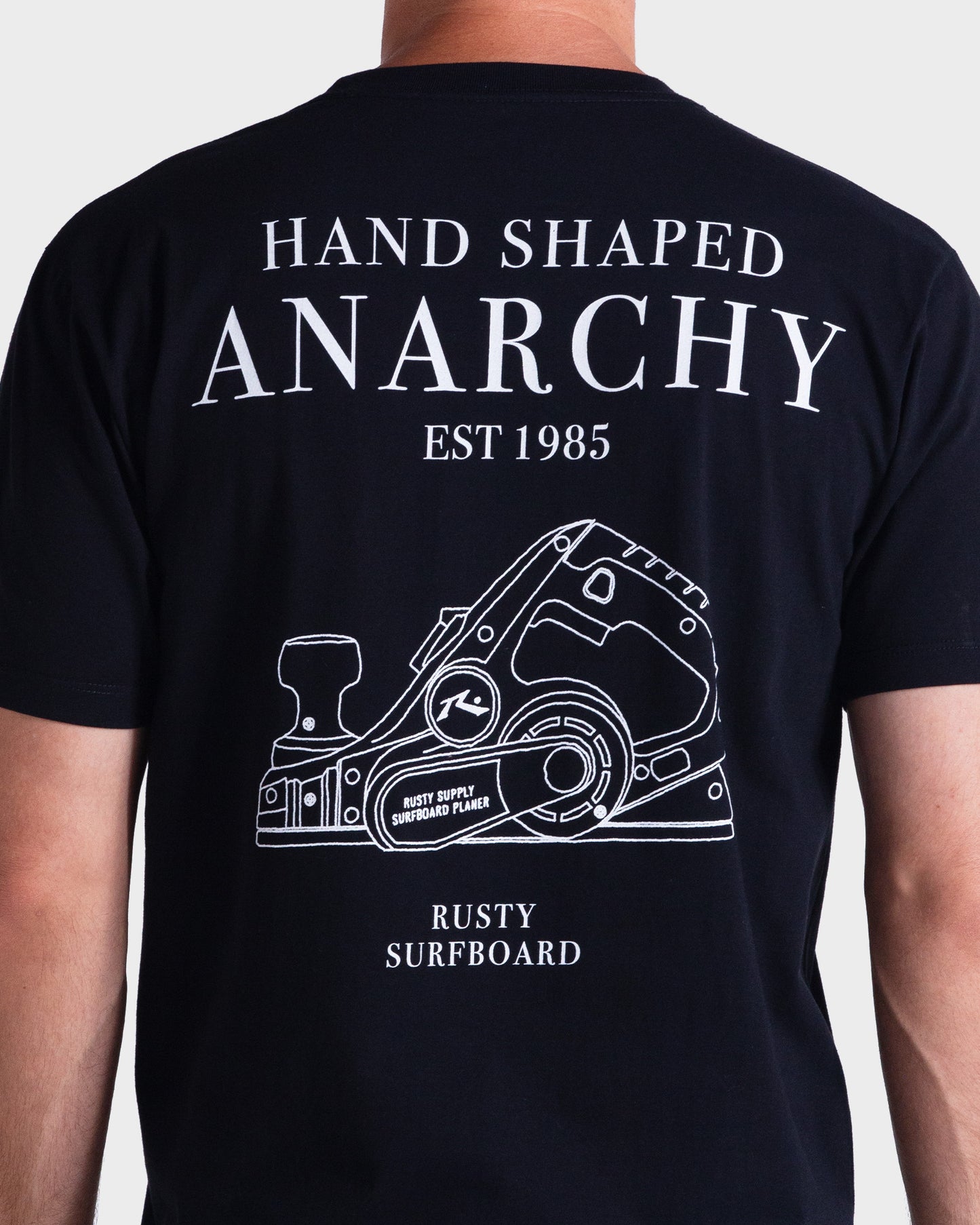 Camiseta Rusty Planer Preto
