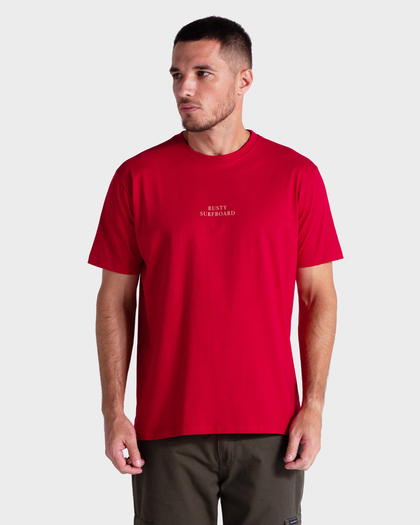 Camiseta Rusty Planer Vermelho