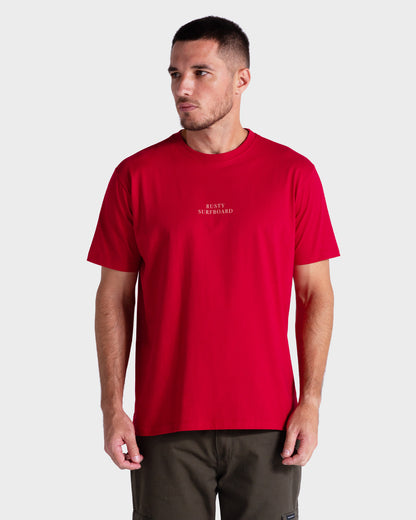 Camiseta Rusty Planer Vermelho