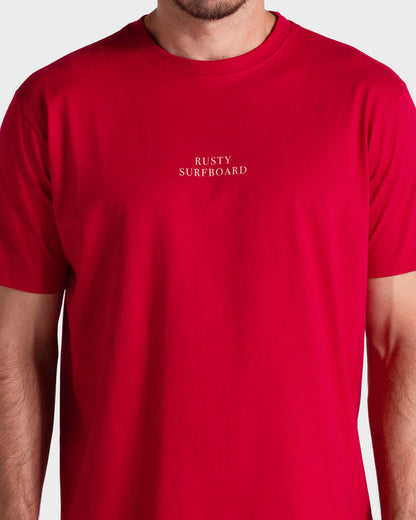 Camiseta Rusty Planer Vermelho