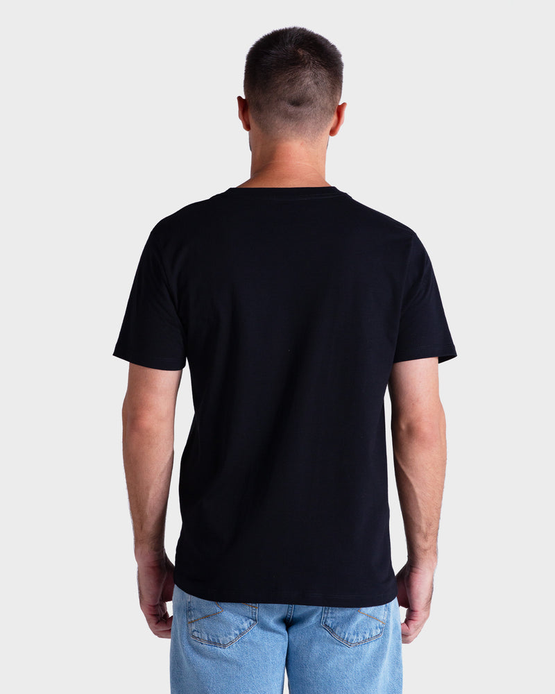 Camiseta Rusty Curlicue Preto