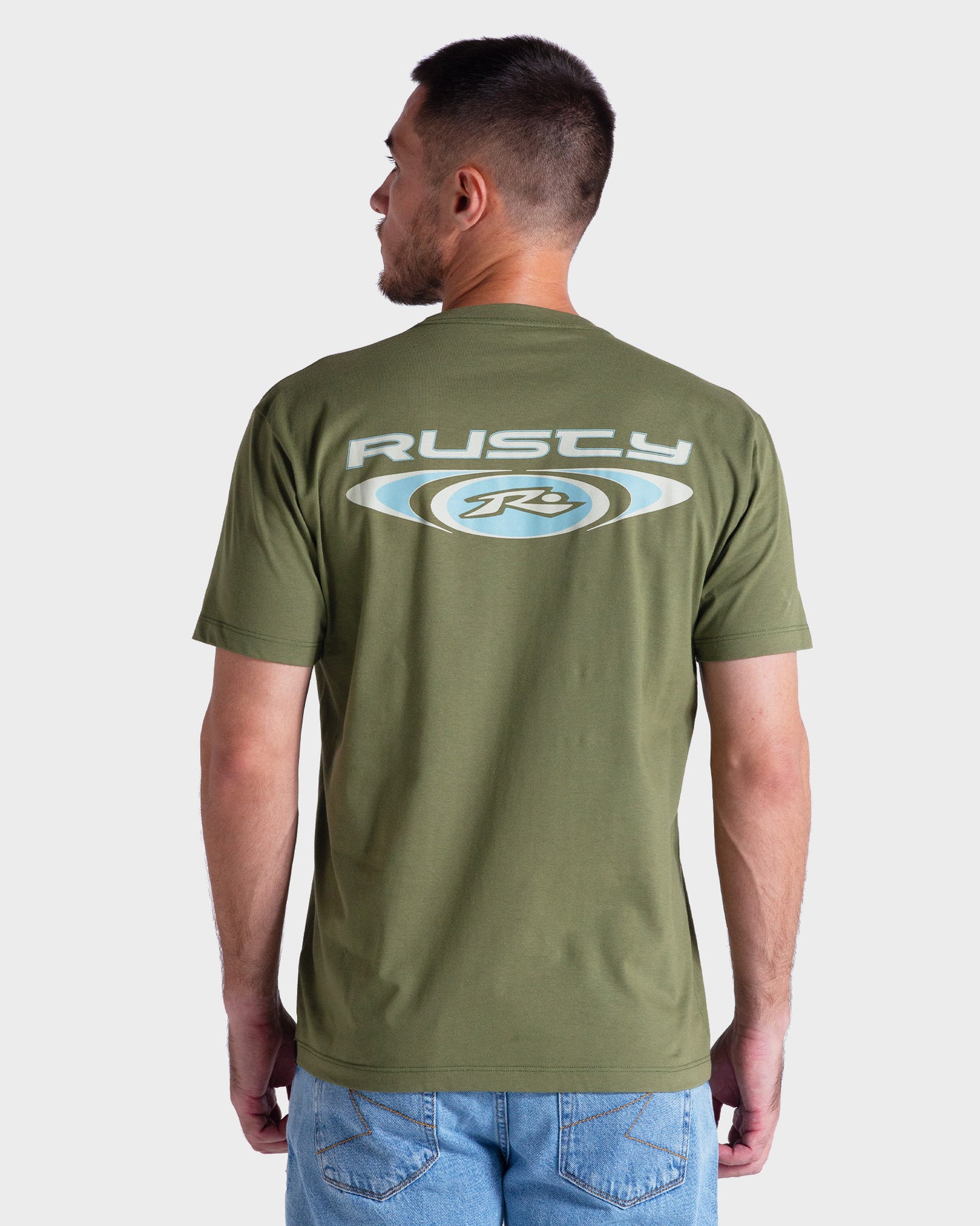 Camiseta Rusty Irie Eye Verde Oliva