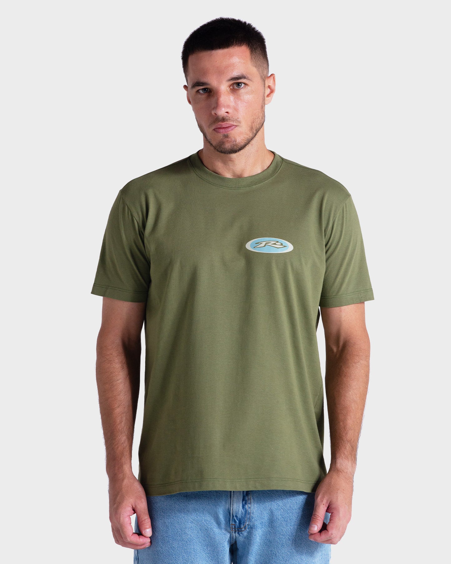 Camiseta Rusty Irie Eye Verde Oliva