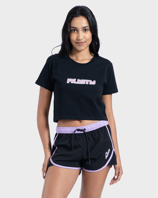 Camiseta Rusty Traditional Preto