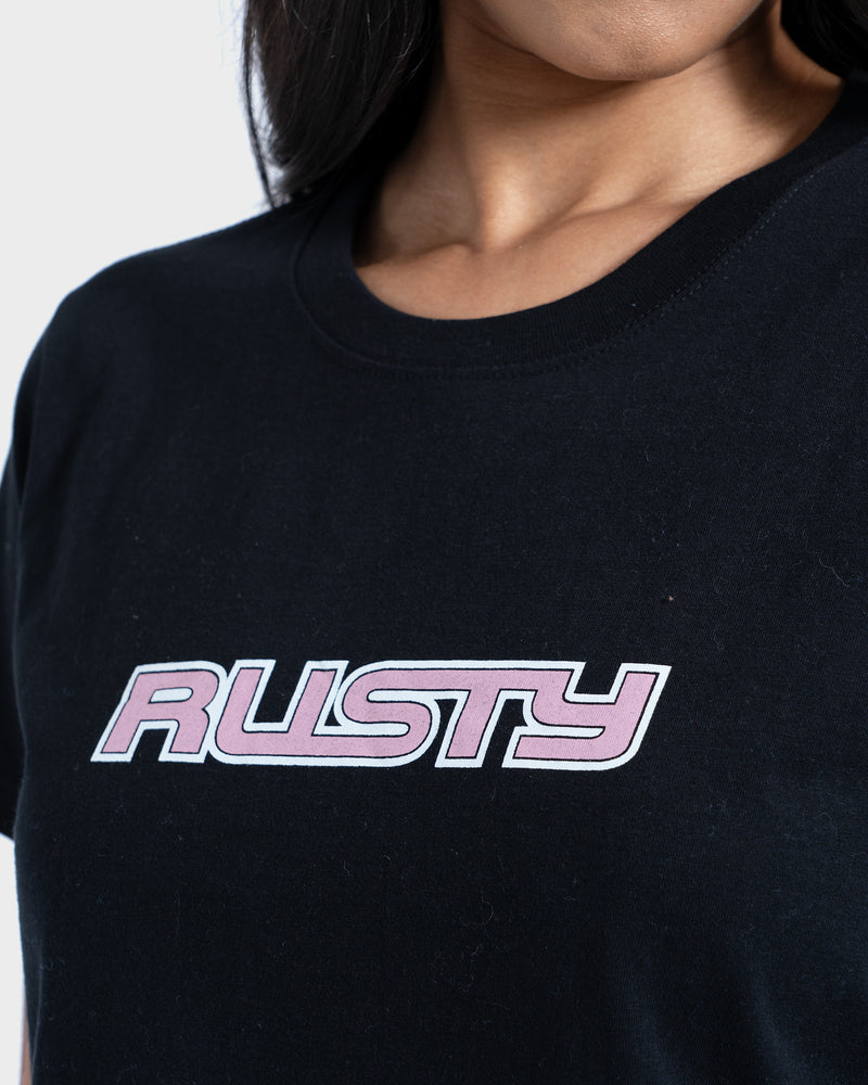 Camiseta Rusty Traditional Preto