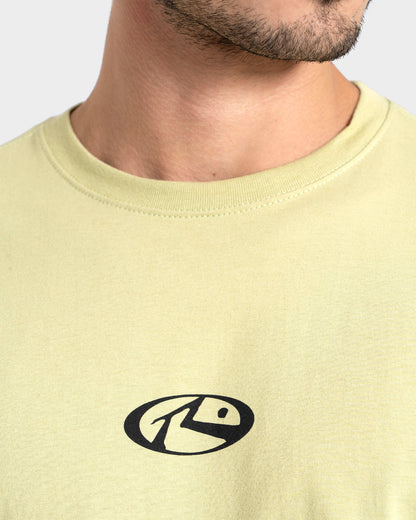 Camiseta Manga Curta Verde Rusty Solar Wind