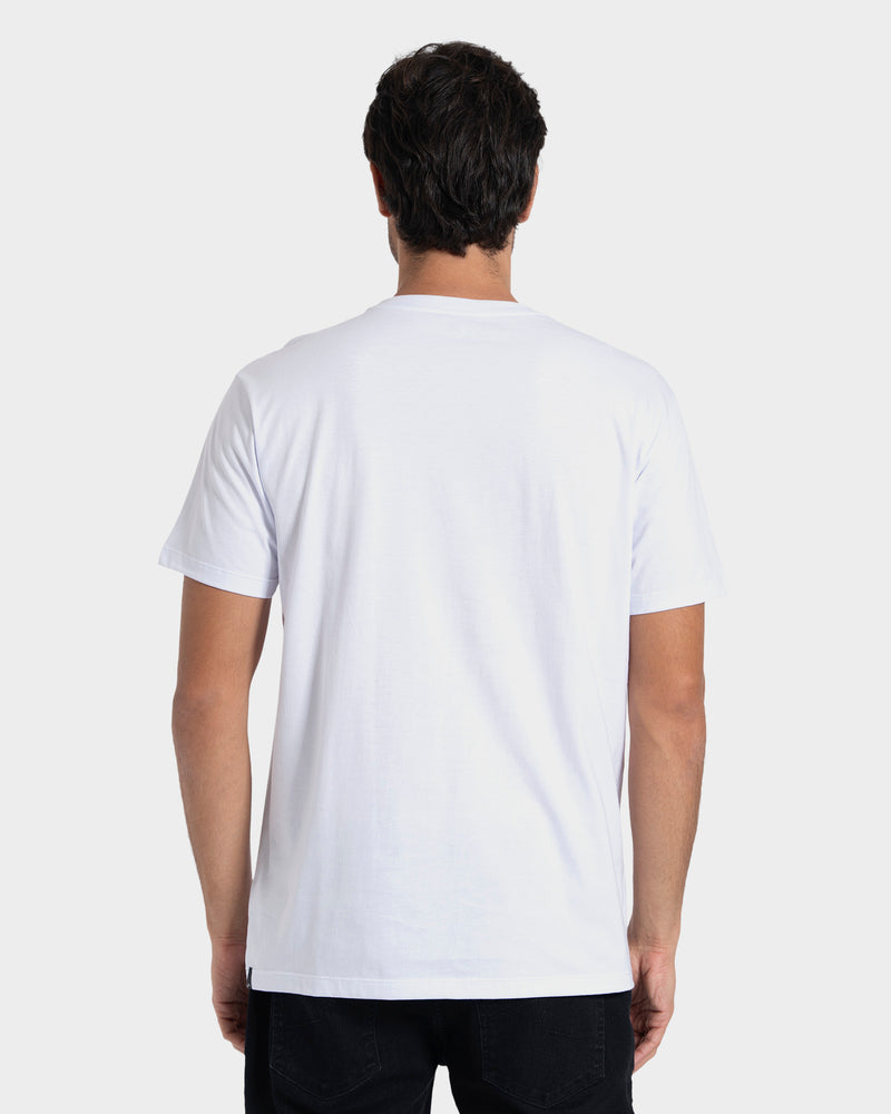 Camiseta Rusty Short Cut Branco