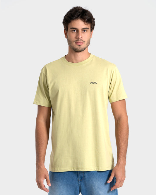 Camiseta Manga Curta Verde Rusty Comics
