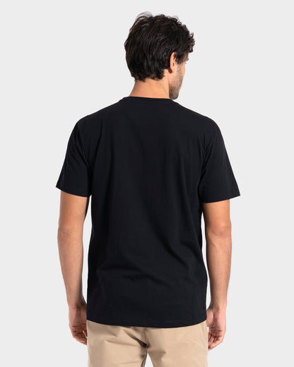 Camiseta Manga Curta Preta Rusty Stick