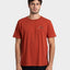 Camiseta Manga Curta Vermelha Rusty Rise
