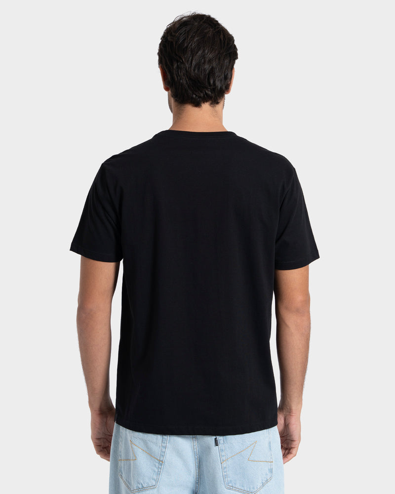 Camiseta Manga Curta Preto Rusty Turning