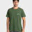 Camiseta Manga Curta Verde Rusty Seaweed