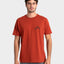 Camiseta Manga Curta Vermelha Rusty Seaweed