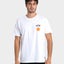 Camiseta Manga Curta Branca Rusty Purity