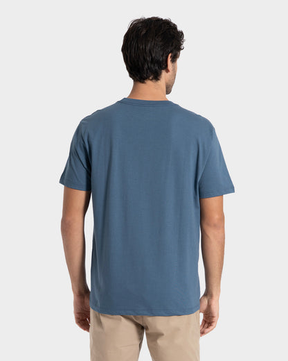 Camiseta Manga Curta Azul Rusty Shay