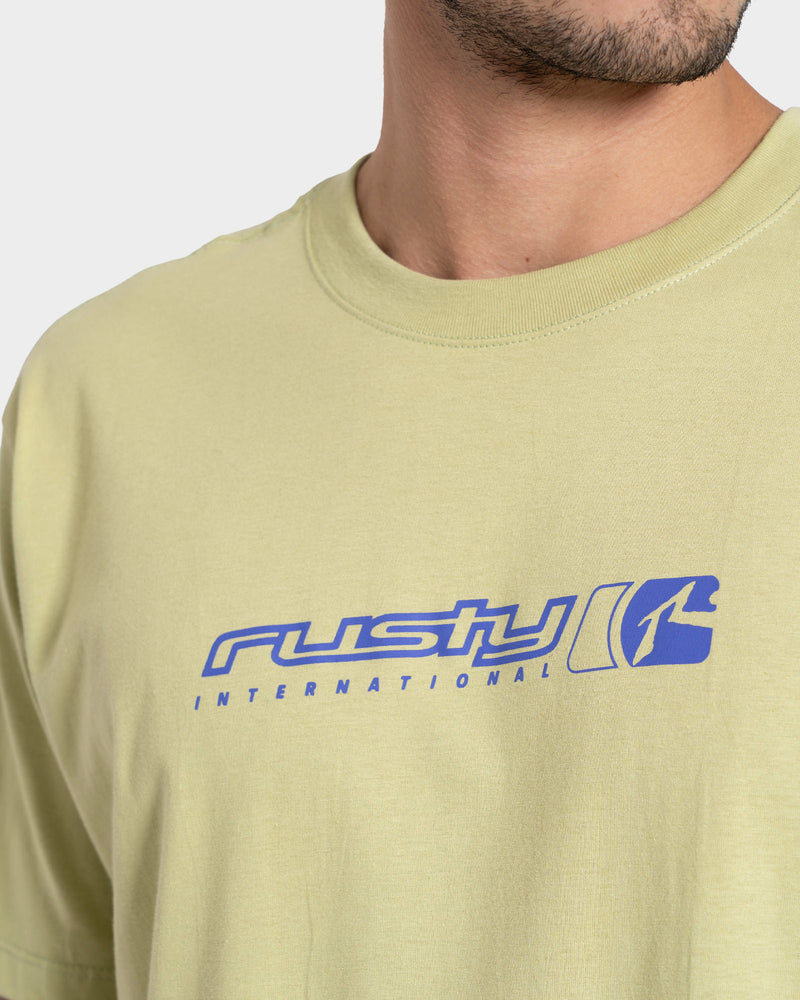 Camiseta Manga Curta Verde Claro Rusty Shay