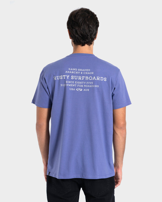 Camiseta Manga Curta Roxa Rusty Brand