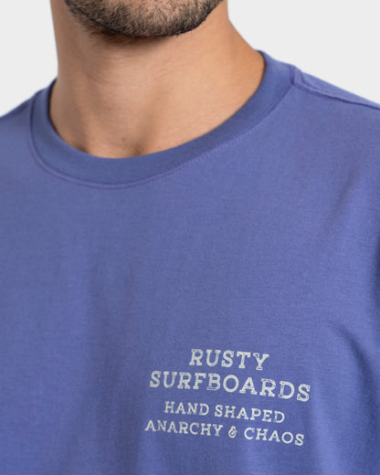 Camiseta Manga Curta Roxa Rusty Brand