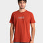 Camiseta Manga Curta Vermelha Rusty Bond