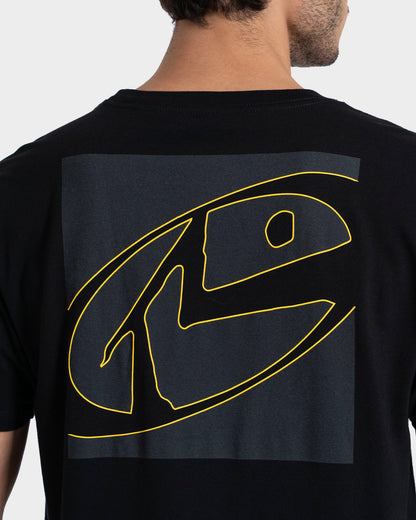 Camiseta Manga Curta Preta Rusty Max