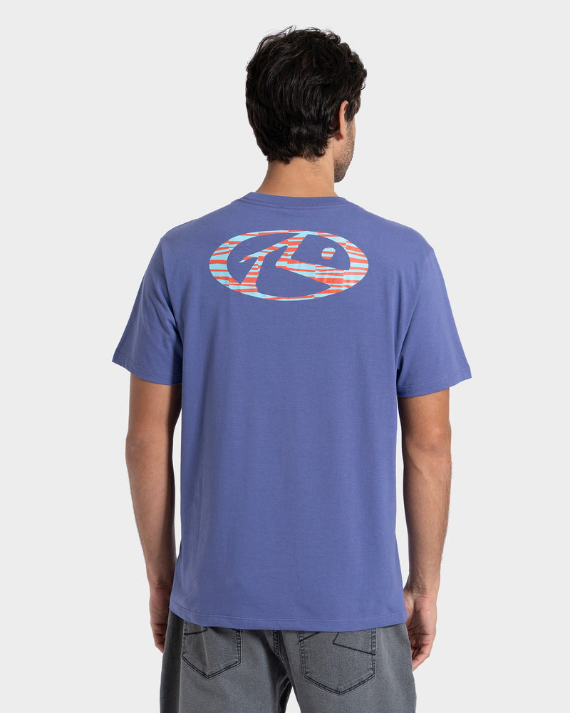 Camiseta Manga Curta Roxo Rusty Shaky