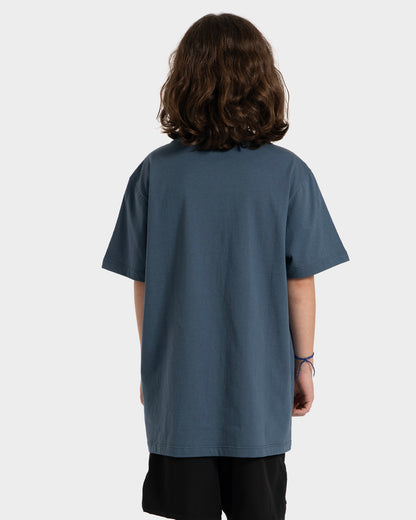 Camiseta Manga Curta Azul Rusty Phenom Juvenil