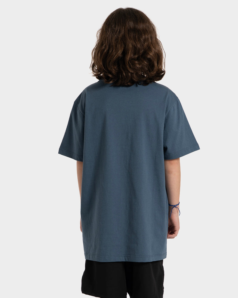 Camiseta Manga Curta Azul Rusty Phenom Juvenil