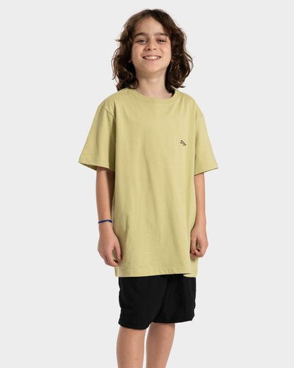 Camiseta Manga Curta Verde Rusty Comics Juvenil