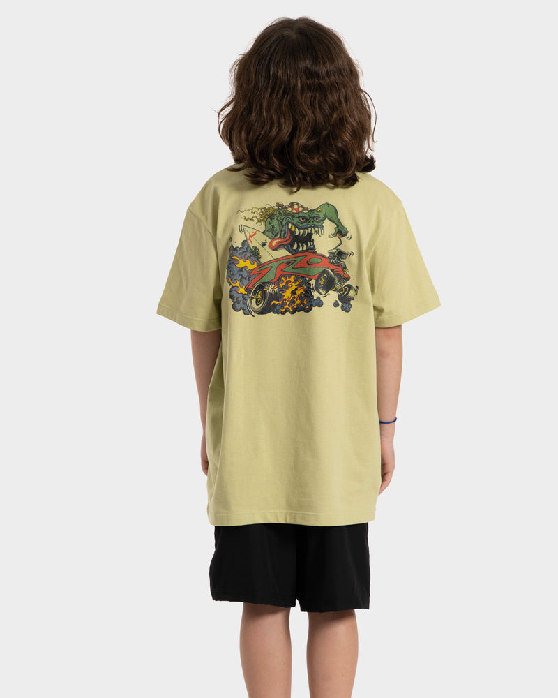 Camiseta Manga Curta Verde Rusty Comics Juvenil