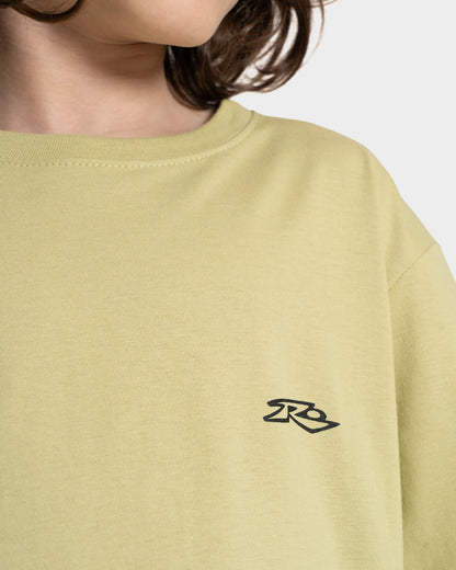 Camiseta Manga Curta Verde Rusty Comics Juvenil