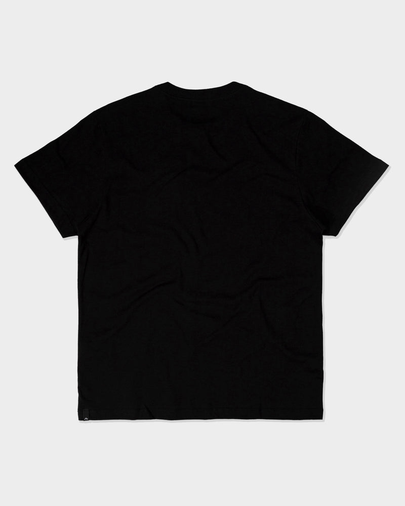 Camiseta Manga Curta Preta Rusty Stick Juvenil