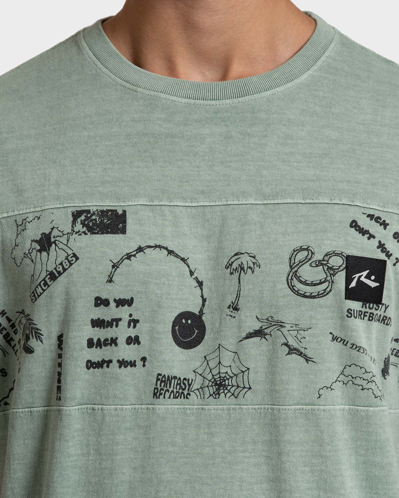 Camiseta Especial Rusty Witness Verde
