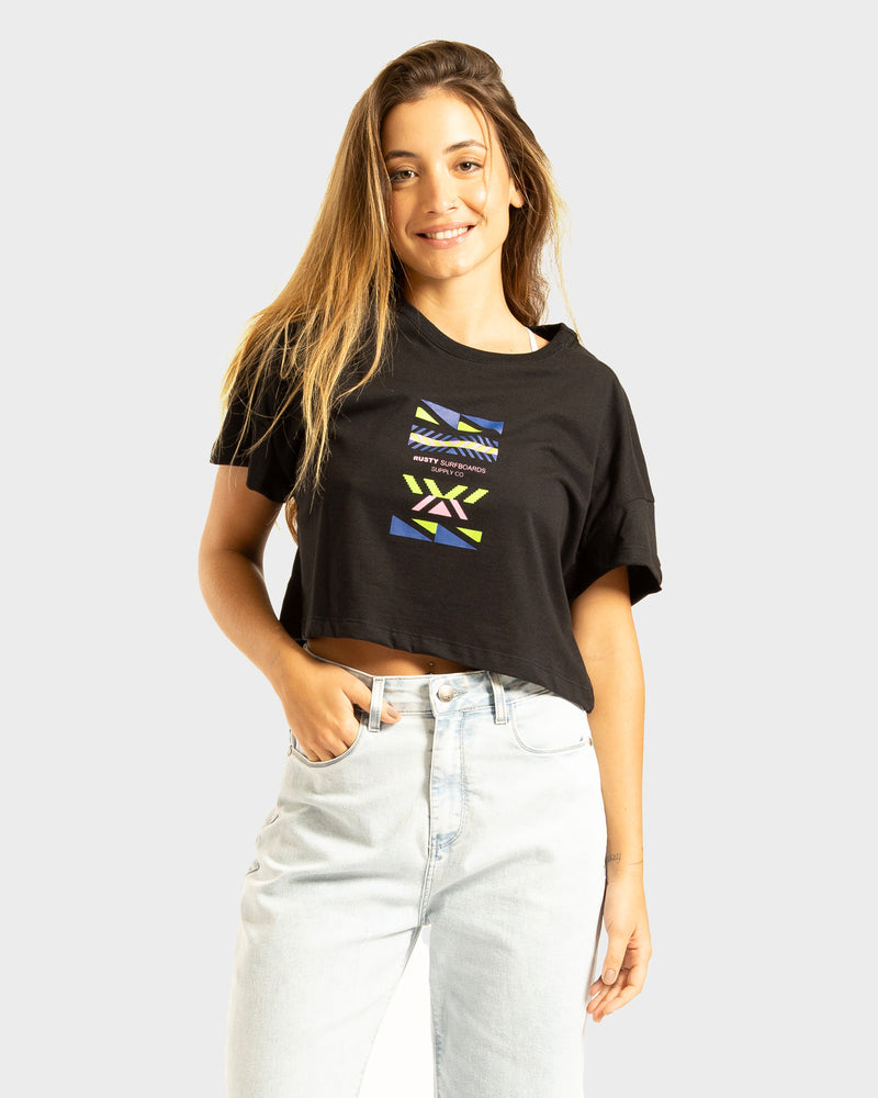 Camiseta Especial Rusty Tereapó Preto
