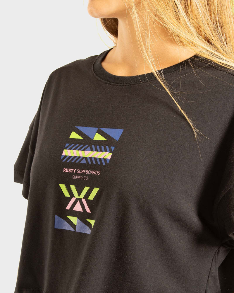 Camiseta Especial Rusty Tereapó Preto