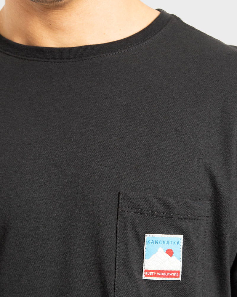 Camiseta Rusty Kamchatka Preto
