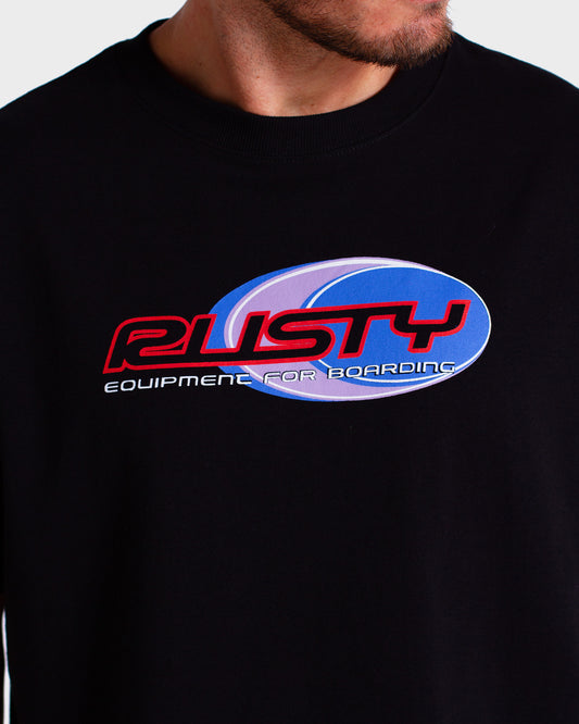 Camiseta Especial Rusty Egg Moon Preto