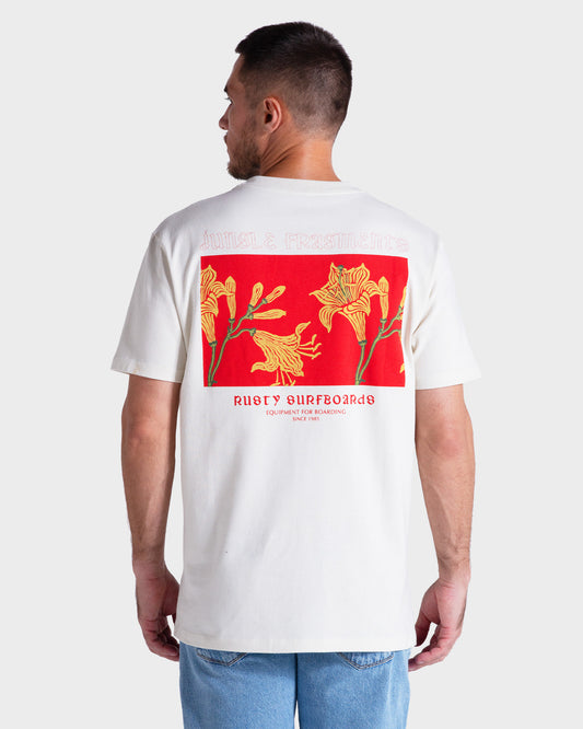 Camiseta Especial Rusty Jungle Fragments Off White