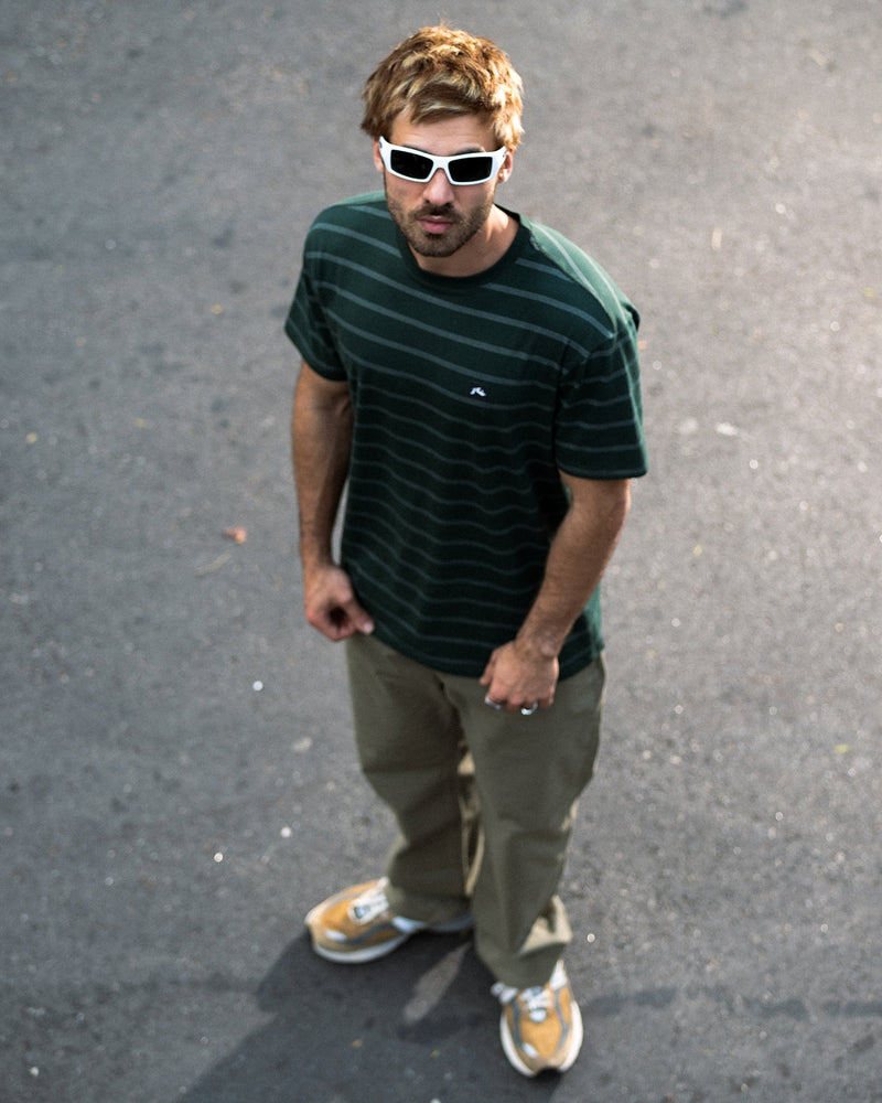 Camiseta Especial Manga Curta Verde Rusty Row
