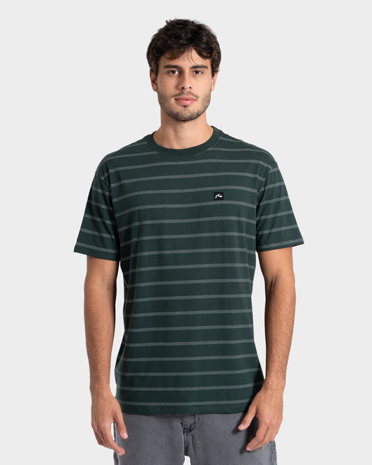 Camiseta Especial Manga Curta Verde Rusty Row