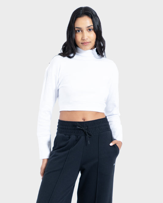 Camiseta Manga Longa Rusty Heated Branco