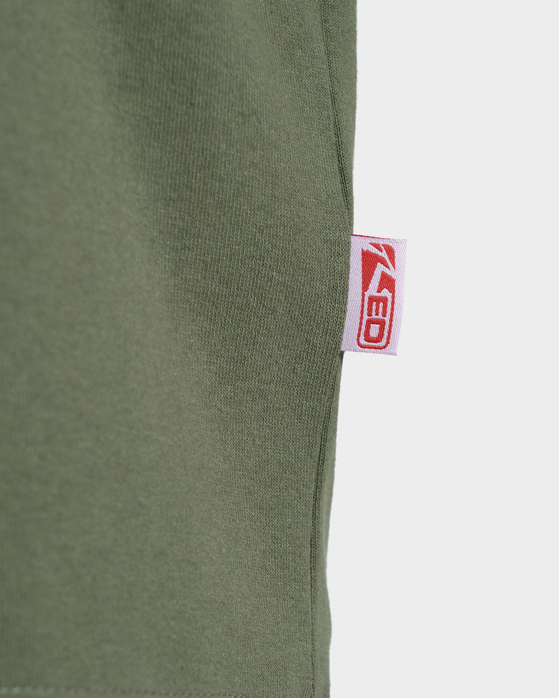 Camiseta Manga Longa Rusty Gaffa Taped Verde Oliva