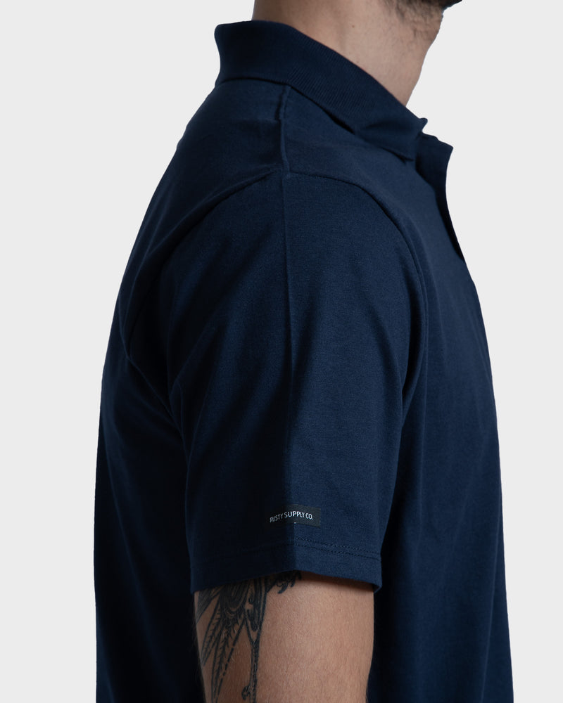 Polo Rusty Essential Marinho