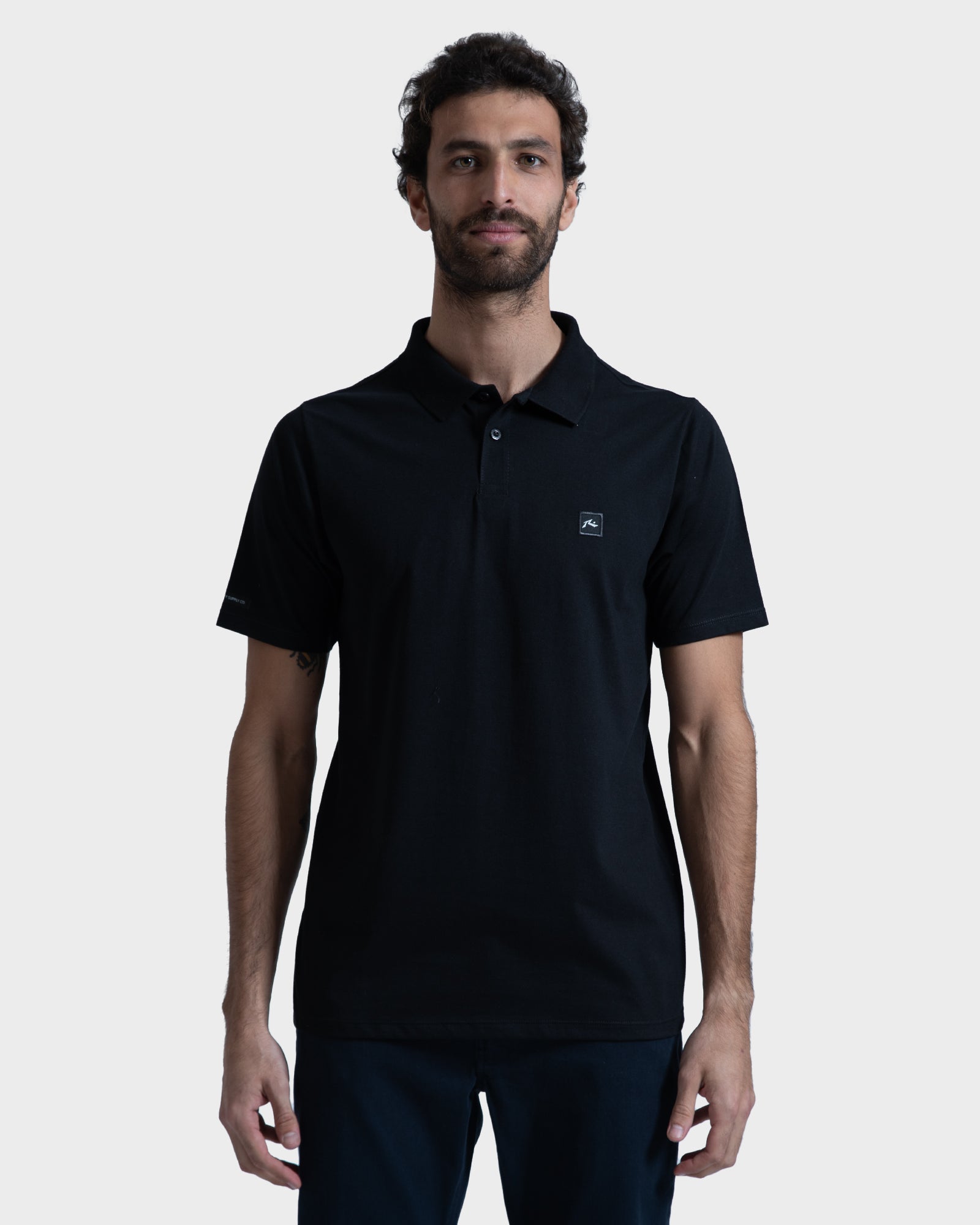 Rusty Straight Shooter Polo Ultimate Grey