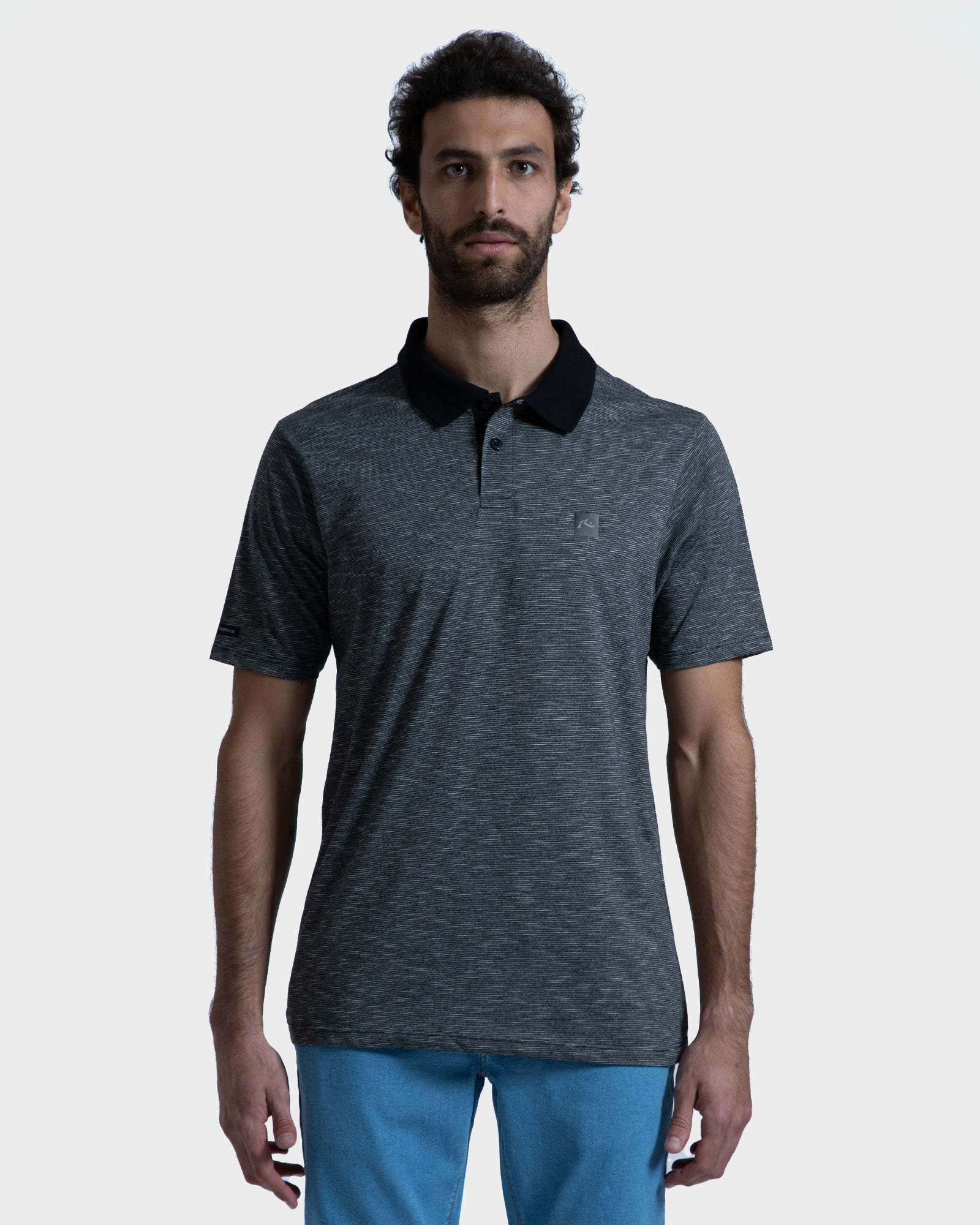 Polo Rusty Groove Preta – RustyBrasil